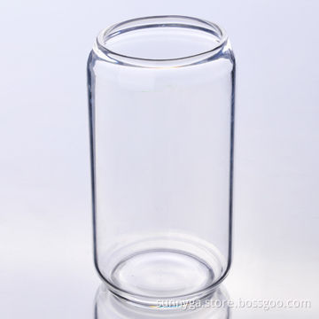 Beer Glass Jar/Cola Glass, Made of Borosilicate Glass, Microwave Safe